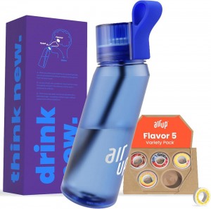 Gourde Air Up (22 oz) 5 scent pods & straw Bleu Royal Bleu France | CI9418057