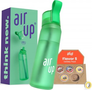 Gourde Air Up (22 oz) 5 scent pods & straw Vert France | PW9806312