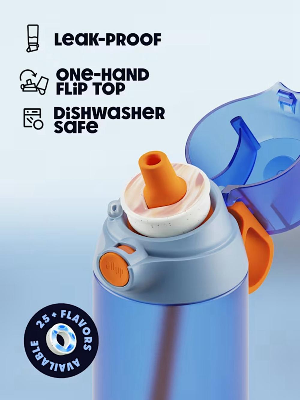 Gourde Air Up Click 600ml Bleu Orange  France |  OB7610845