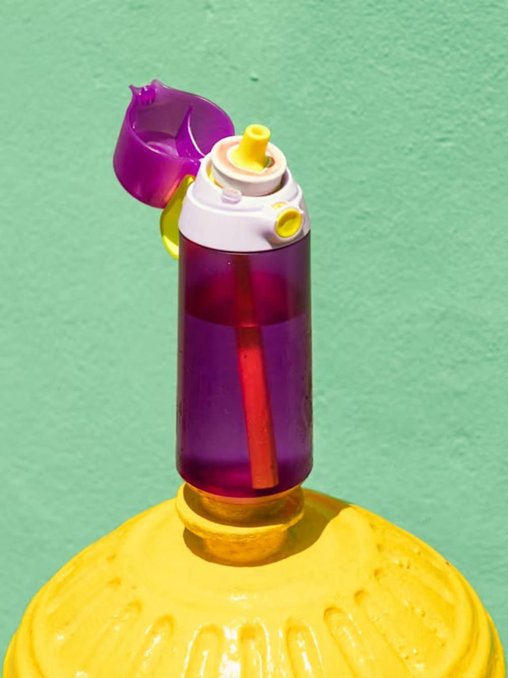 Gourde Air Up Click 600ml Violette Jaune  France |  SD5721849