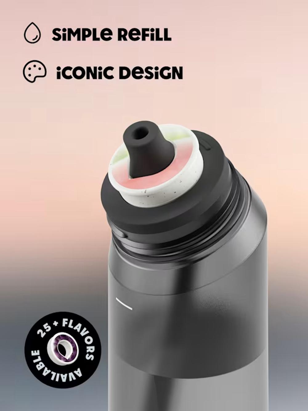 Gourde Air Up Twist 650ml Grise  France |  HL9682150