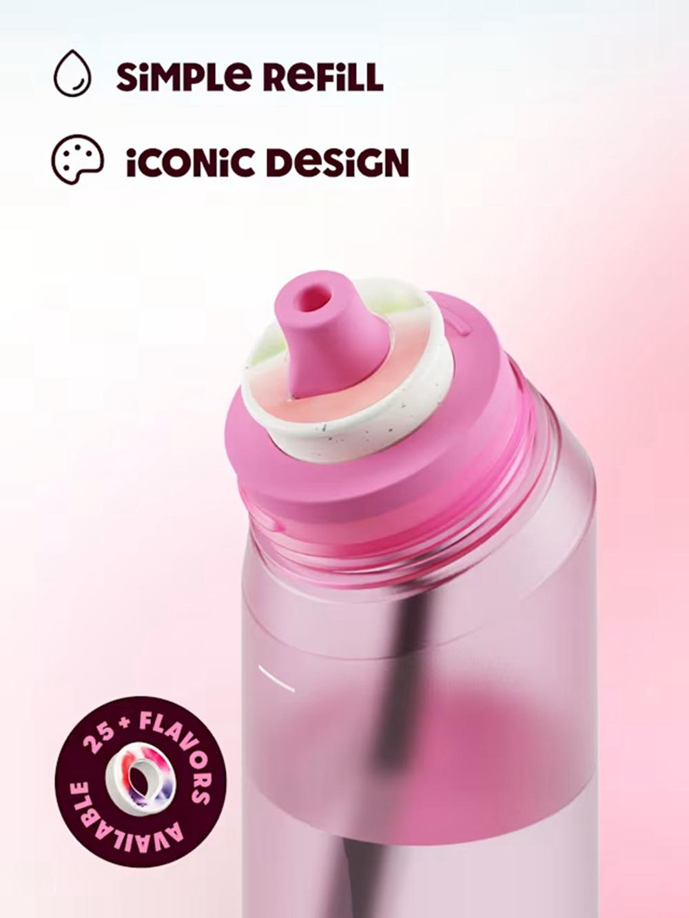 Gourde Air Up Twist 650ml Rose  France |  VK7389021