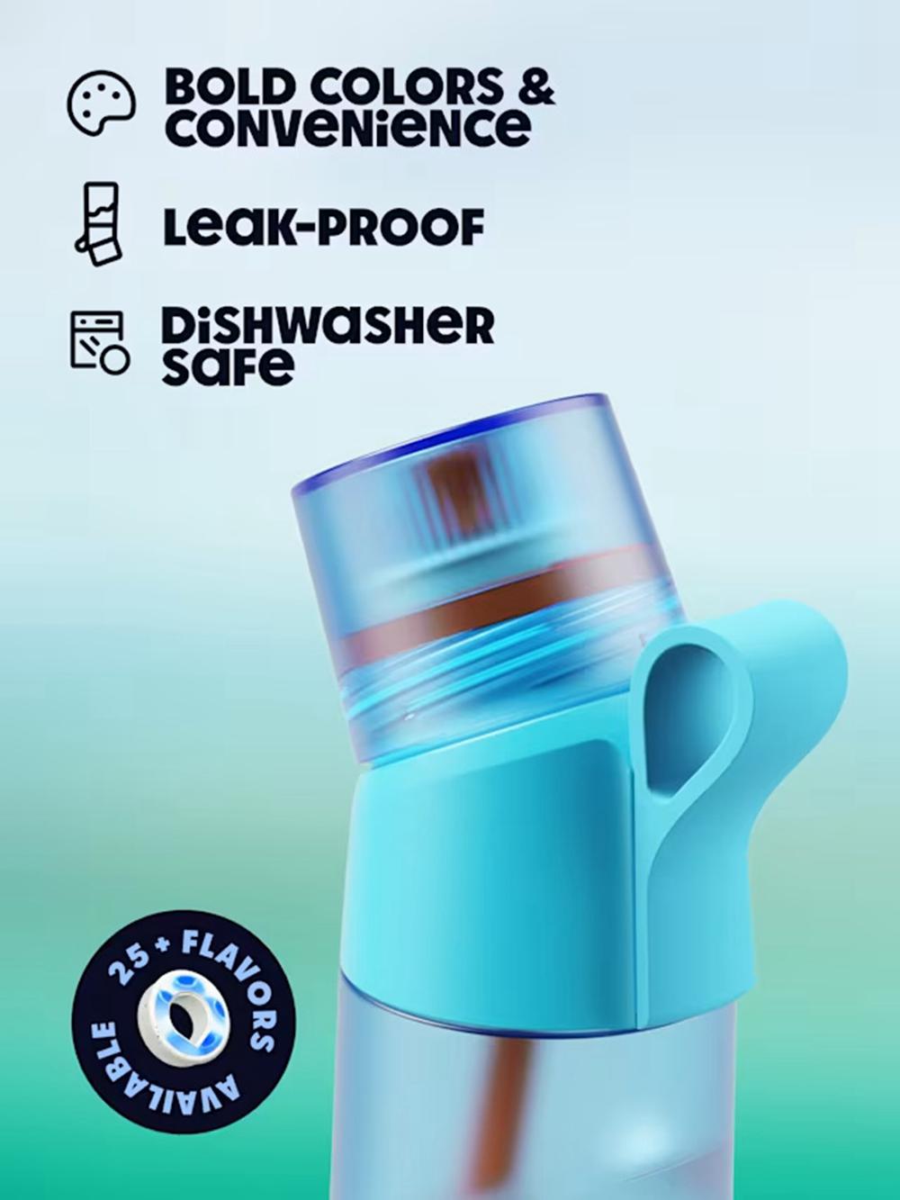 Gourde Air Up Twist Pro 600ml Bleu  France |  YR4190762