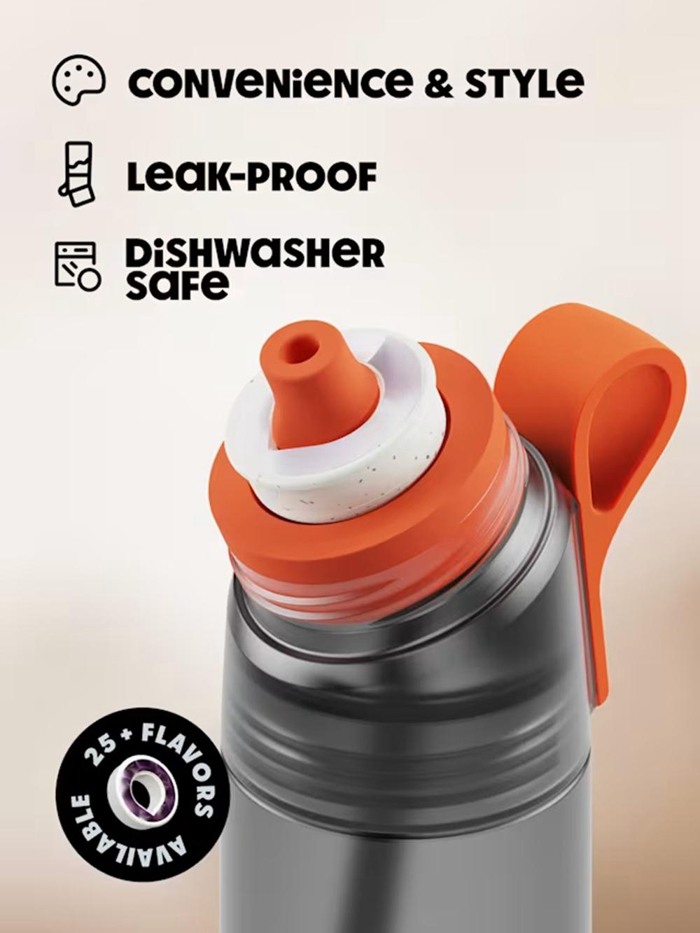 Gourde Air Up Twist Pro 600ml Grise  France |  LG7354180